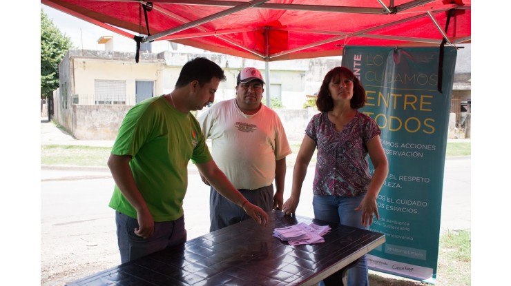 Lanzamiento de la campaña de prevención del dengue en La Sirena 